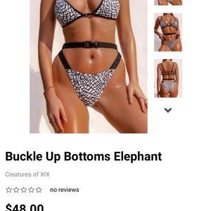 Creatures of XiX buckle up top and bottoms